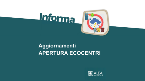 Aggiornamenti apertura ecocentri