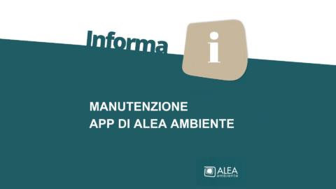 MANUTENZIONE APP ALEA AMBIENTE