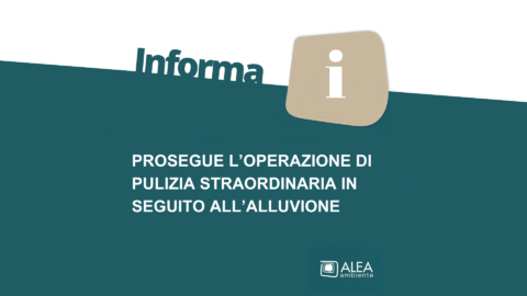 PROSEGUE L’OPERAZIONE DI PULIZIA STRAORDINARIA IN SEGUITO ALL’ALLUVIONE