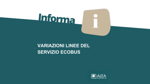 VARIAZIONI LINEE DEL SERVIZIO ECOBUS