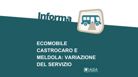 ECOMOBILE CASTROCARO E MELDOLA VARIAZIONE AL SERVIZIO