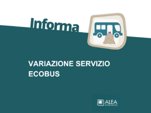 Variazione servizio ECOBUS