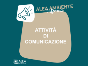 ALEA AMBIENTE NELLE SCUOLE DEL TERRITORIO CON IL SUO PROGETTO DI EDUCAZIONE AMBIENTALE