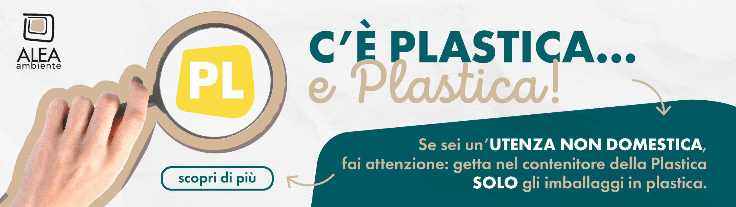 C'è plastica e plastica