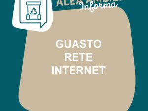 NEWS SUI SERVIZI –  GUASTO RETE INTERNET (29/01/2025)
