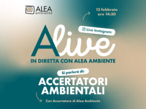ALIVE – IN DIRETTA CON ALEA AMBIENTE: Accertatori Ambientali