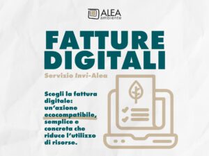 NEWS SUI SERVIZI – FATTURE DIGITALI –  Come funziona il servizio
