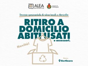 BERTINORO – NUOVI SERVIZI – Ritiro a domicilio rifiuti tessili