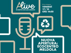 ALIVE – IN DIRETTA CON ALEA AMBIENTE: speciale inaugurazione Ecocentro di Meldola